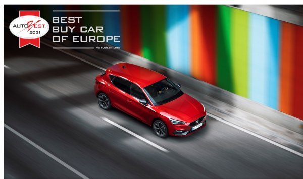 SEAT Leon je osvojio nagradu 'AUTOBEST 2021' za 'Best Buy Car of Europe 2021'