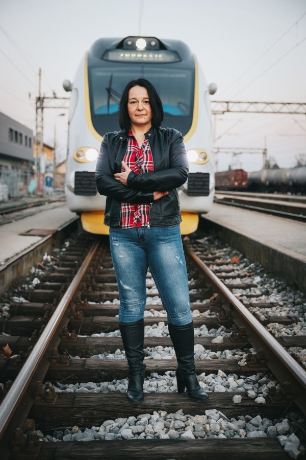 Lorena Gregurić Matejaš zavoljela je vlakove uz oca koji je radio razne poslove na željeznici 