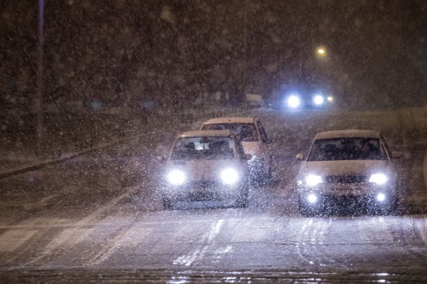 Snježne neprilike na splitskim prometnicama