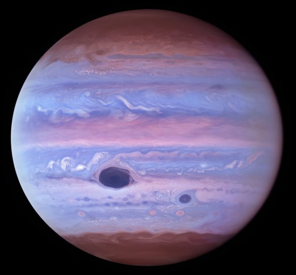 Ultraljubičasta snimka Jupitera