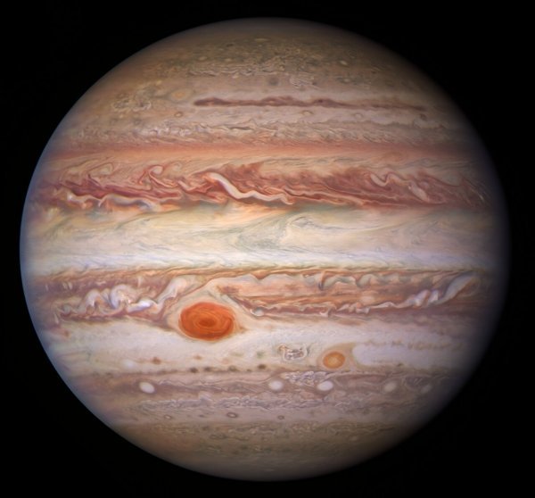 Jupiter u vidljivom spektru