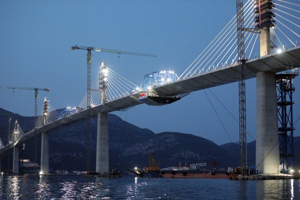 Sarajevo zbog svojih maritimnih geopolitičkih ideja negoduje zbog završetka radova na Pelješkome mostu