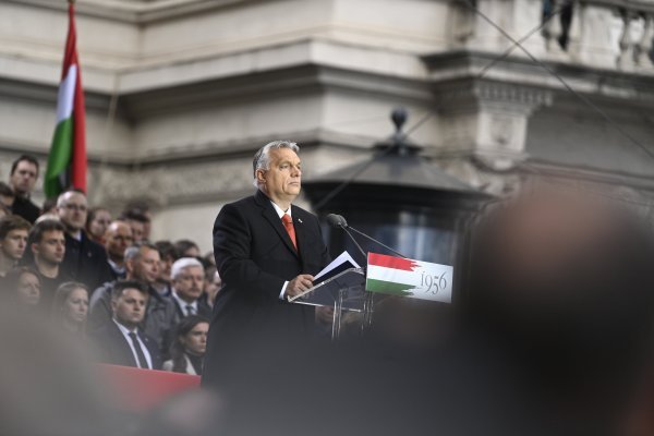 Viktor Orban na skupu u Budimpešti