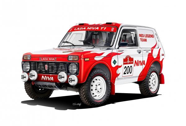 Legendarna Niva nastupa na reliju Dakar 2022. u novoj kategoriji Dakar Classic
