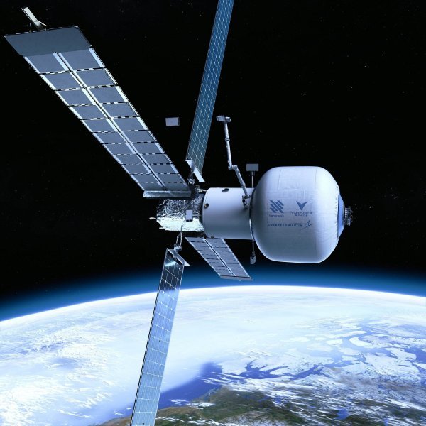 Konceptna ilustracija svemirske postaje Starlab