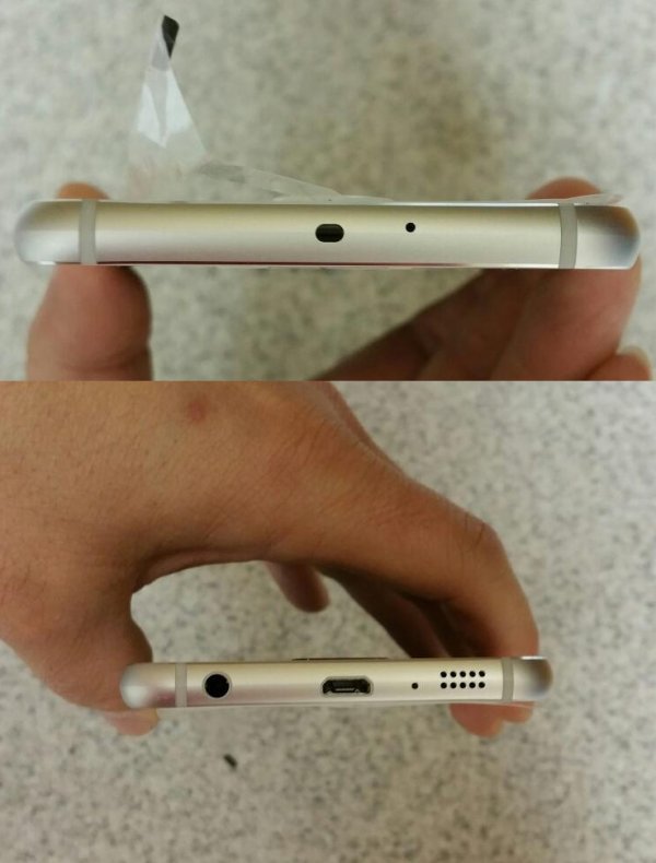 Gornja i donja strana Galaxya S6 XDA Developers
