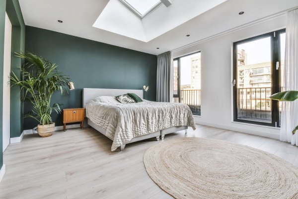Zelena je dominantan trend i posebno dobar izbor za spavaću sobu