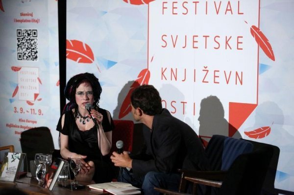 Sofi Oksanen na Festivalu svjetske književnosti Pixsell