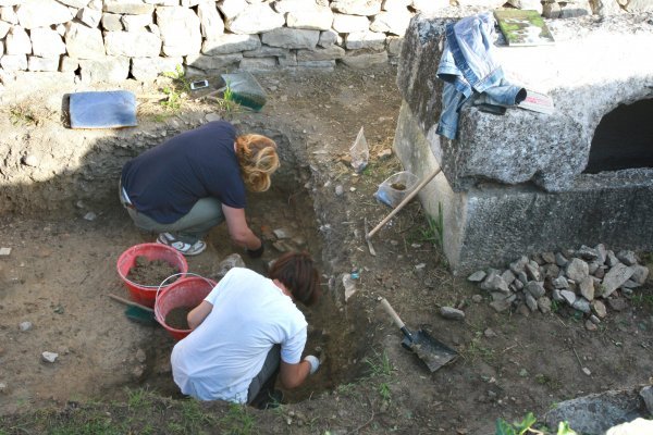 Arheolozi na lokalitetu u antičkoj Saloni