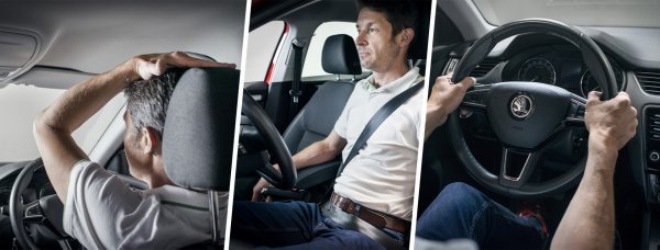 Sjedite li udobno u svom automobilu dok vozite? Evo nekoliko savjeta Škodinih stručnjaka za sigurnost