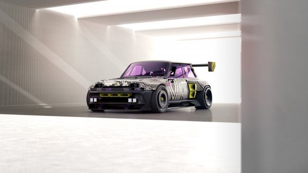 R5 Turbo 3E show-car