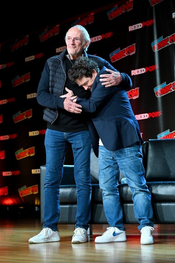 Christopher Lloyd i Michael J. Fox