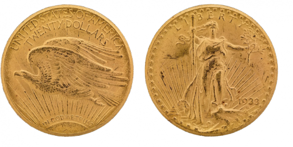 Zlatnik Saint-Gaudens Double Eagle