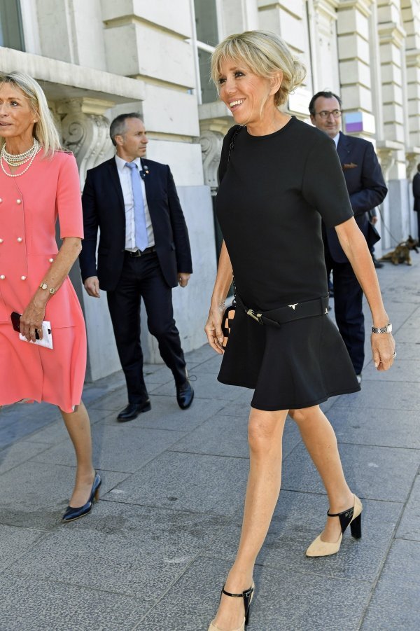 Brigitte Macron na samitu NATO-a u Belgiji 2017. godine