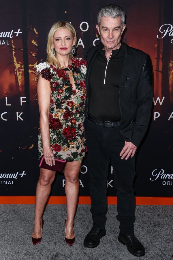 Sarah Michelle Gellar i James Marsters na premijeri serije 'Wolf Pack'