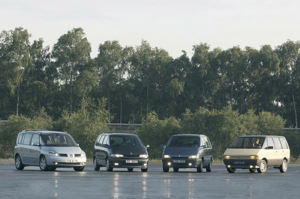 Četiri generacije modela Renault Espace