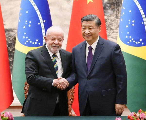 Luiz Inacio Lula da Silva i Xi Jinping nedavno u Pekingu