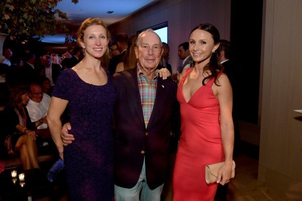 Emma Bloomberg, Michael Bloomberg i Georgina Bloomberg