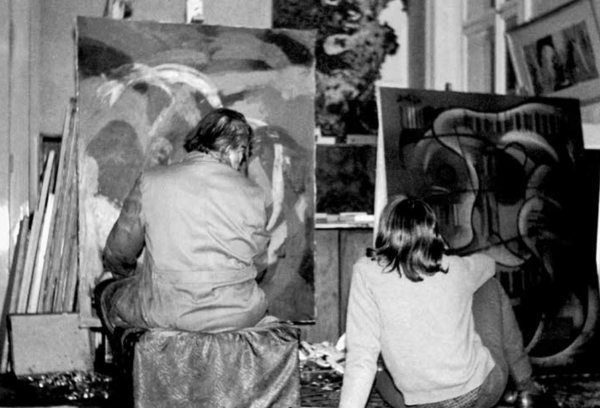 U očevom ateljeu, 1967.