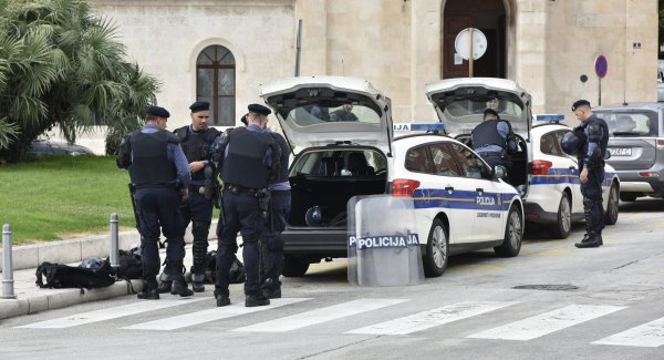 Policija u centru Splita