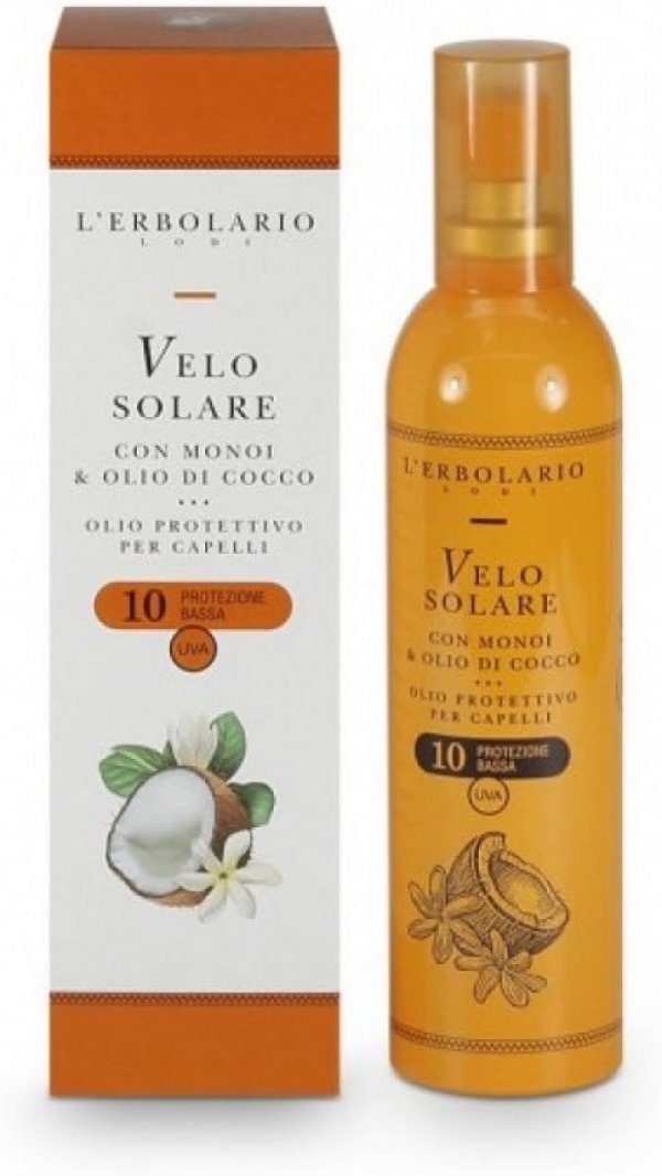 L’Erbolario Velo Solare: Mirisno i zaštino ulje s manoi i kokosovim uljem