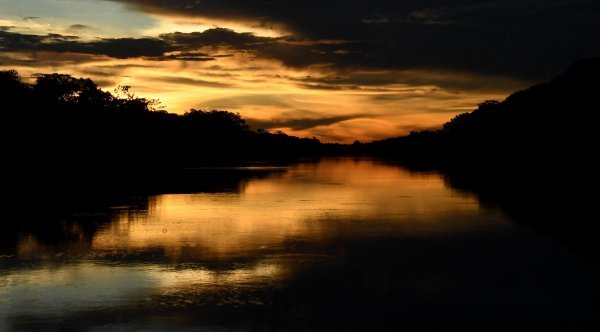 Zalazak sunca u Amazoni