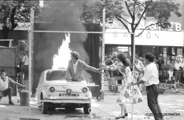 ROYAL DE LUXE (Francuska) Snimanje foto romana, 1989