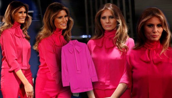Melania Trump u Gucci bluzi Profimedia