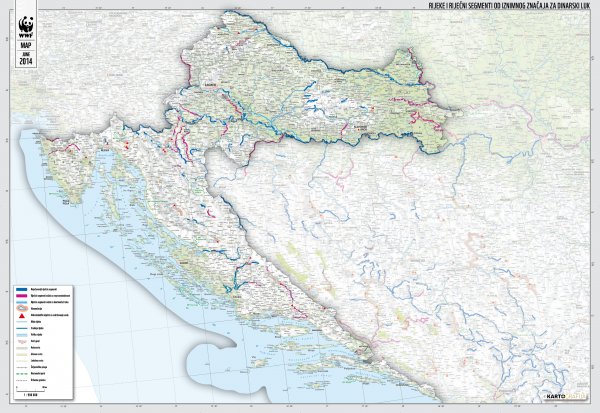 Rijeke i riječni segmenti od iznimnog su značaja za Hrvatsku  