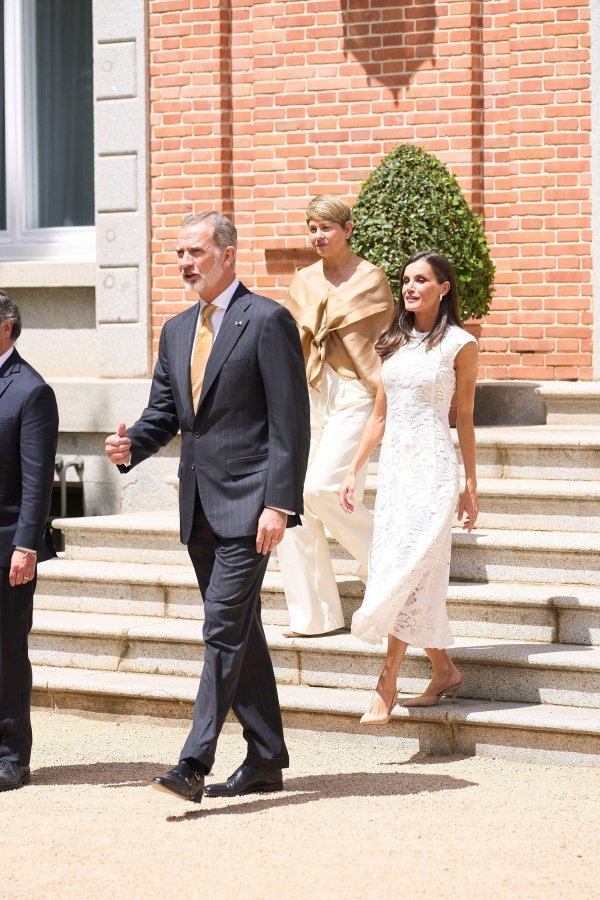 Kraljica Letizia za vrijeme posjete kolumbijskog predsjednika u svibnju ove godine