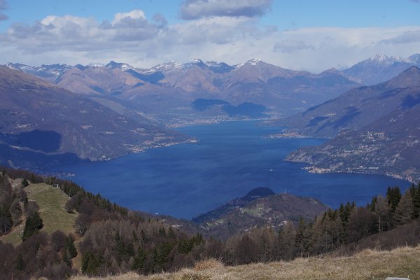 Pogled na jezero Como