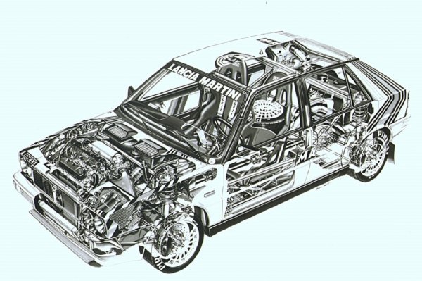Lancia Delta HF 4WD Grupa A (1987.)