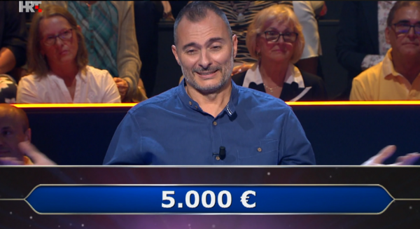 Zoran Lendić u 'Tko želi biti milijunaš?'