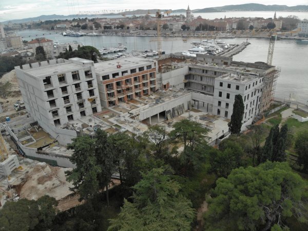 Završetak betonskih radova na projektu Hyatt Regency Zadar