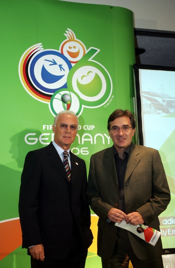 Franz Beckenbauer i Branko Ivanković 2005. godine