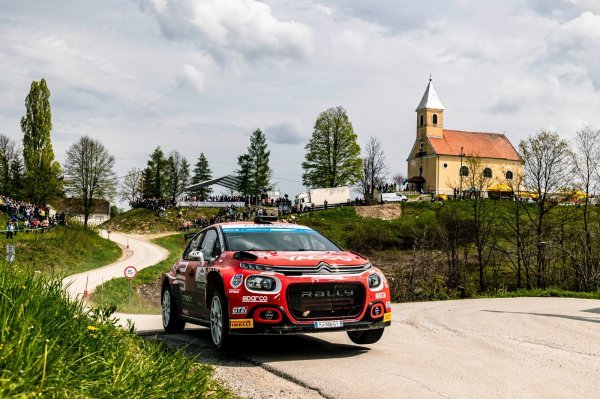 Citroën C3 Rally2 je izgledao ovako za prošlu sezonu 2023 na WRC utrci Croatia Rally 2023.