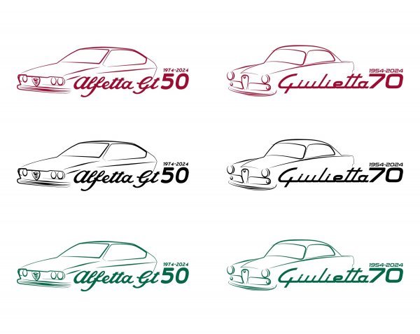 Alfa Romeo Alfetta GT i Giulietta slave 50., odnosno 70. rodjendan