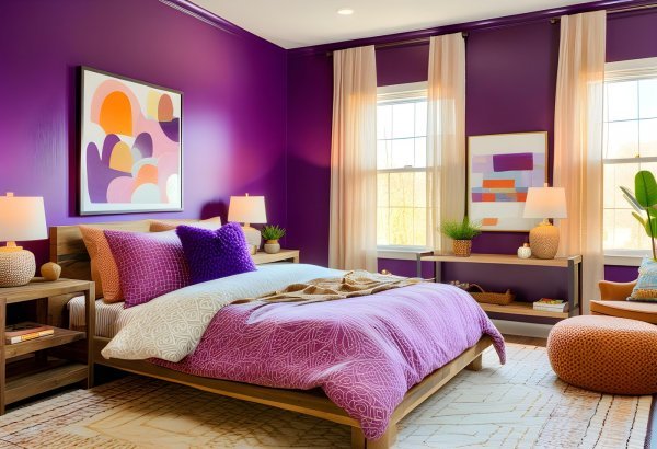 Oživite spavaću sobu omiljenom bojom