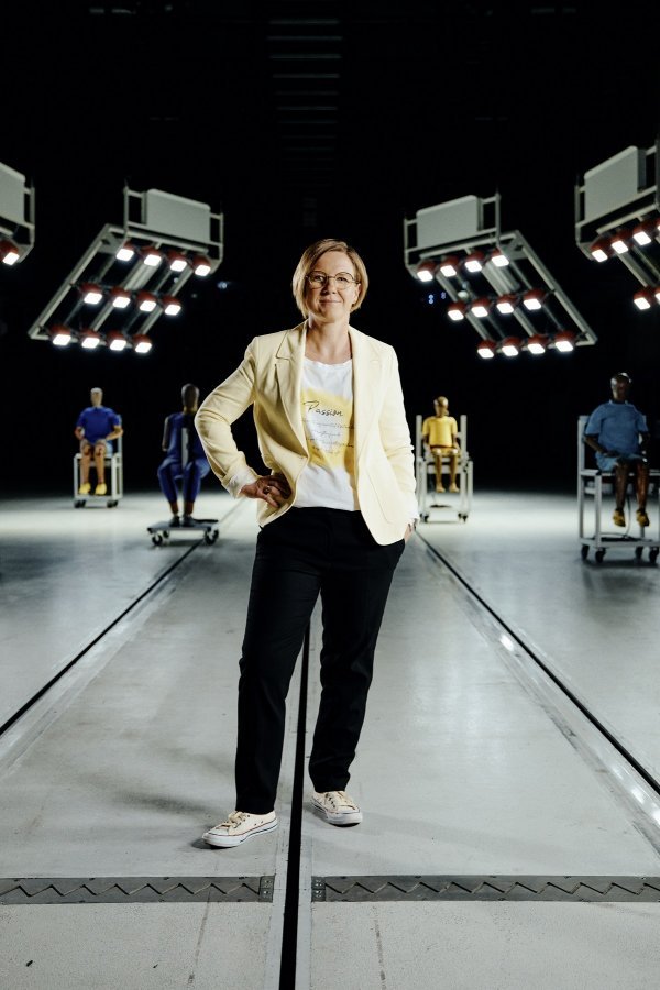 Hanna Paul, voditeljica testiranja lutki u Mercedes-Benzu