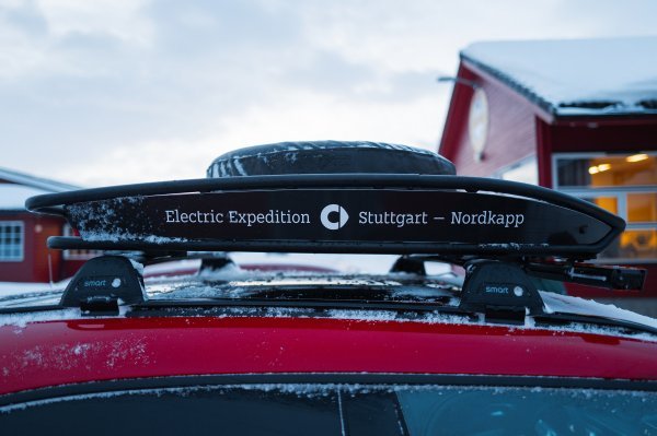Električna ekspedicija sa 4 smarta Stuttgart-North Cape