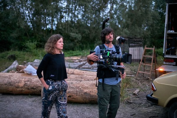 Redateljica Čejen Černić na snimanju filma 'Uzbuna na Zelenom vrhu'