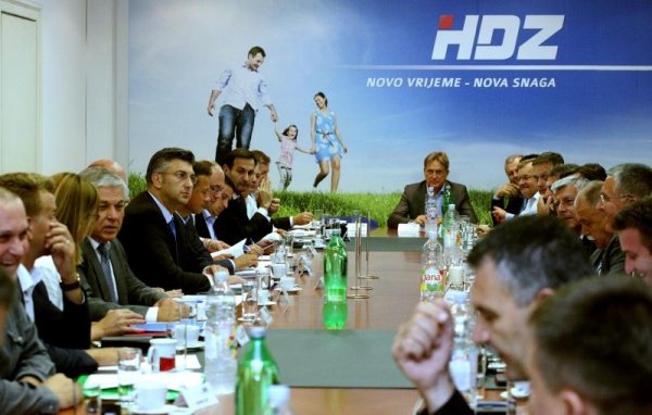 Predsjedništvo HDZ-a Plenković još uvijek ne kontrolira u potpunosti Žarko Bašić/Pixsell