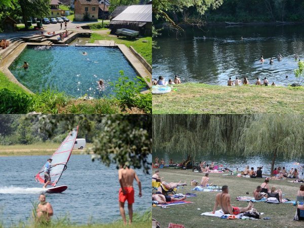 Kamo pobjeći od vrućina, a da to nije more? Izdvojili smo top mjesta za kupanje blizu Zagreba