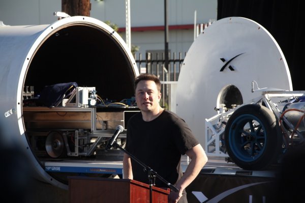 Elon Musk i Hyperloop