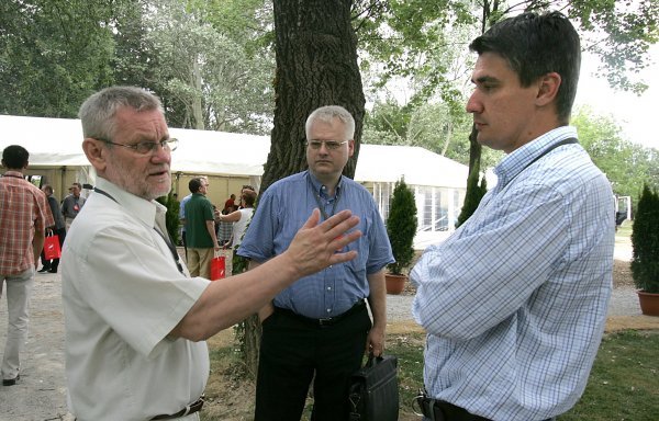 Ivica Račan, Ivo Josipović i Zoran Milanović