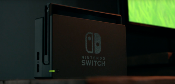 Nintendo Switch i njegova stanica za punjenje Nintendo