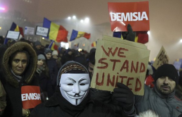Masovni prosvjedi protiv vlade u Rumunjskoj