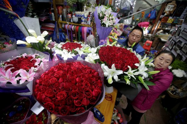 Valentinovo je posvuda praznik cvjećara i trgovaca