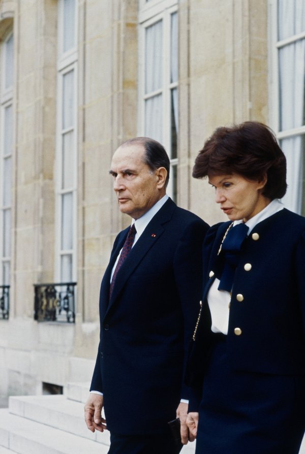 François Mitterrand sa suprugom Danielle