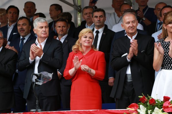 Predsjednicu Kolindu Grabar Kitarović u svečanoj loži neće mučiti Kulmerovi dvori vlastite savjesti